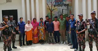 মৌলভীবাজার সীমান্ত দিয়ে শিশুসহ ১০ জনকে পুশ ইন করলো ভারত